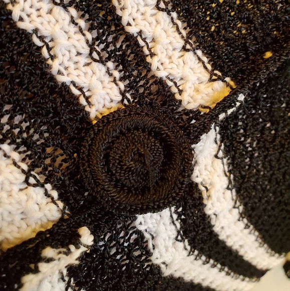 CHICO'S Crochet Knit Cardigan Duster - Picture 8 of 8